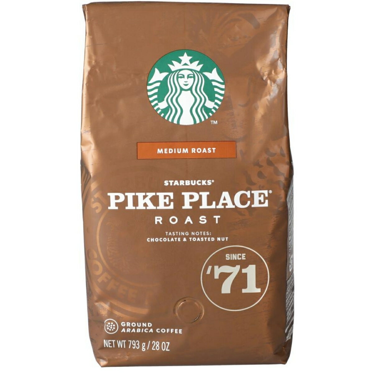 スターバックス パイクプレイス ロースト (粉) 793g STARBUCKS PIKE PLACE ROAST ミディアム ground コーヒー 大容量のサムネイル