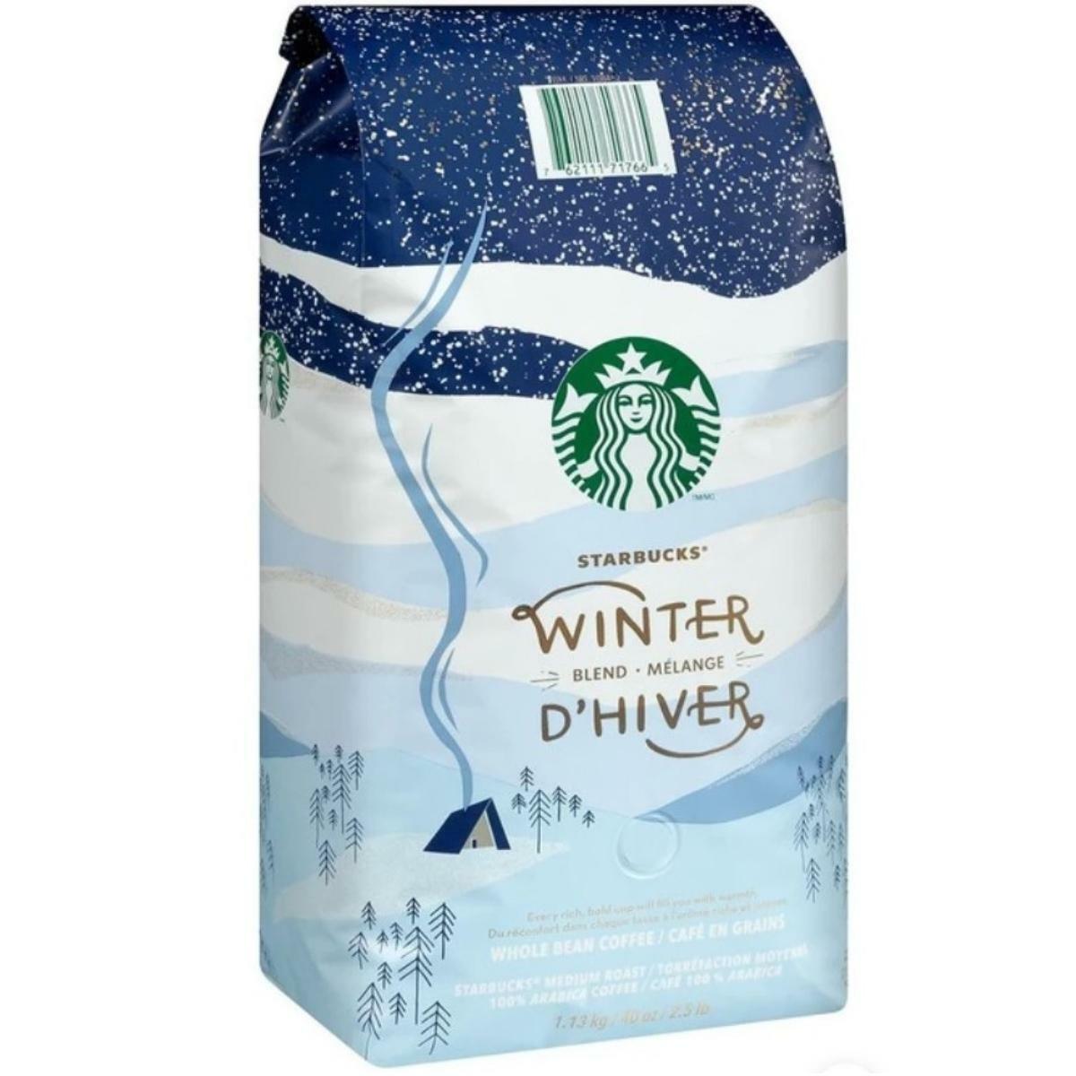 季節限定 スターバックス ウインターブレンド 1.13kg STARBUCKS WINTER BLEND WHOLEBEAN 豆 ブラジル インドネシア ミディアムロースト 限定 COSTCO コストコのサムネイル