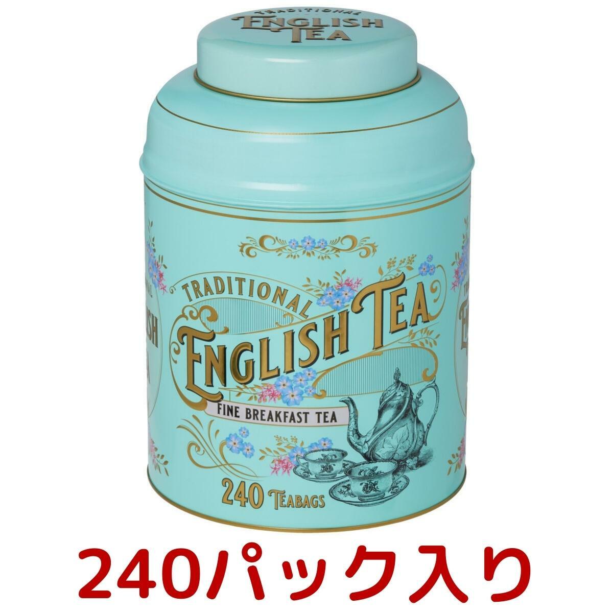 【ミントグリーン】トラディショナル イングリッシュティー 240 ティーバッグ ミント グリーン 緑 Traditional English Tea 240P 240パック 紅茶 ティー お茶 ギフト 贈り物 Costco コストコのサムネイル