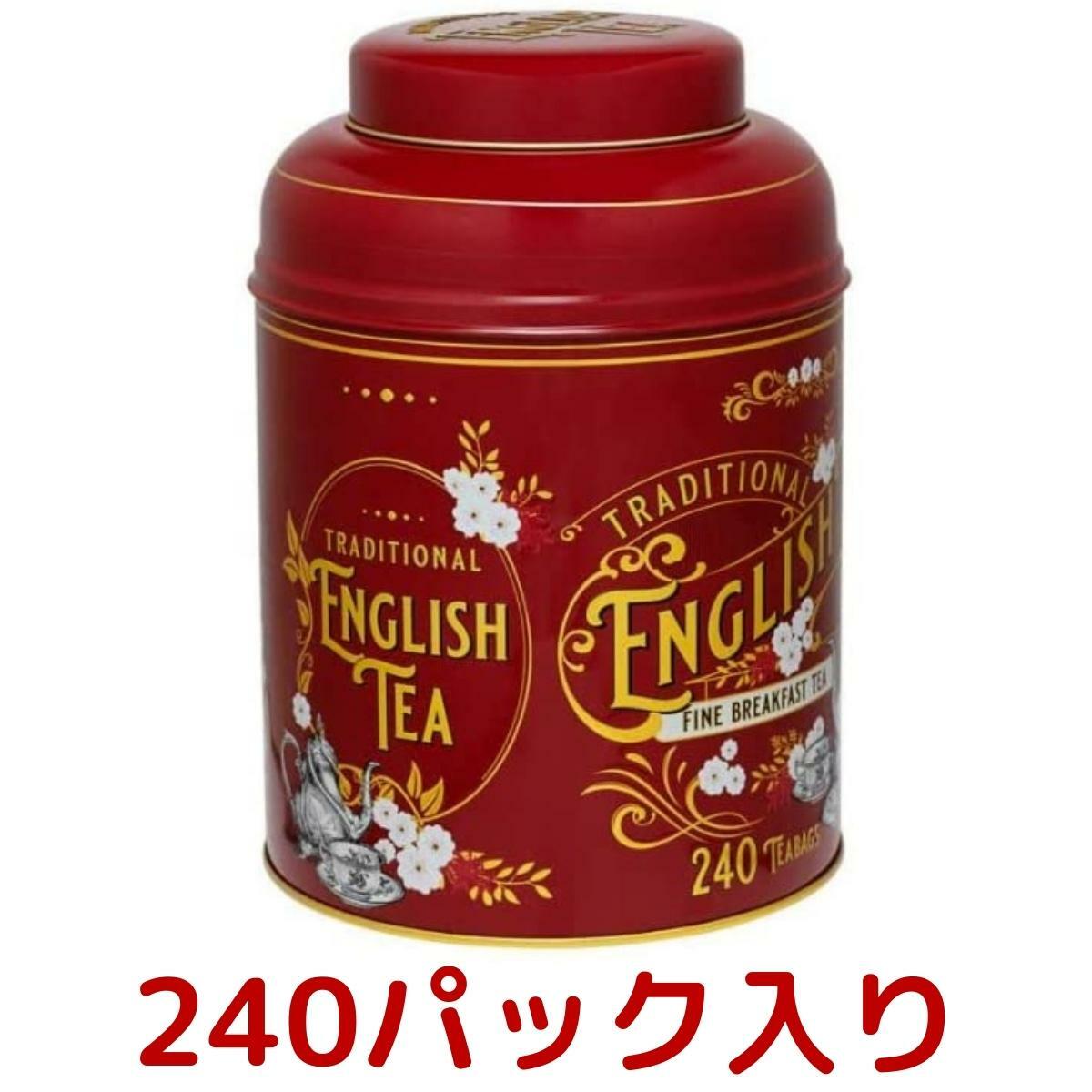 【レッド】トラディショナル イングリッシュティー 240 ティーバッグ レッド 赤 Traditional English Tea 240P 240パック 紅茶 ティー お茶 ギフト 贈り物 Costco コストコのサムネイル