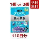 【送料無料】 UHA グミサプリ 鉄&葉酸 220粒 1個 / 2個 アサイーミックス サプリメント 鉄分 葉酸 小袋 110日分 コストコ COSTCO ※楽天倉庫出荷(4)