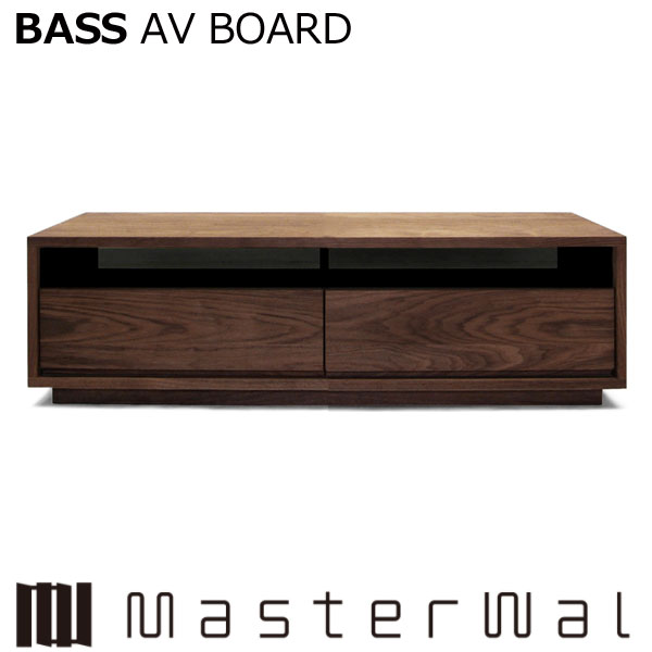 マスターウォール バスAVボード BASS AV BOARD (W1500×D480) BSAV15048 ウォールナット テレビボード Masterwal エディションストア福井のサムネイル