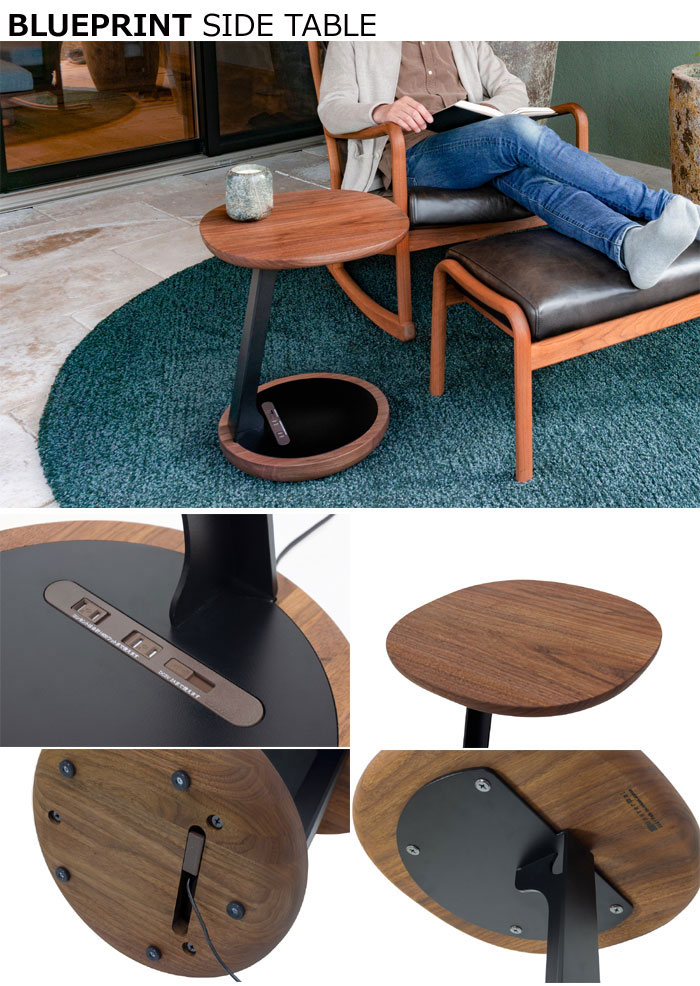 マスターウォール ブループリント サイドテーブル (W400 D400 H500)BLUEPRINT SIDE TABLE Masterwal エディションストア福井 ※メーカー直送品 [3]