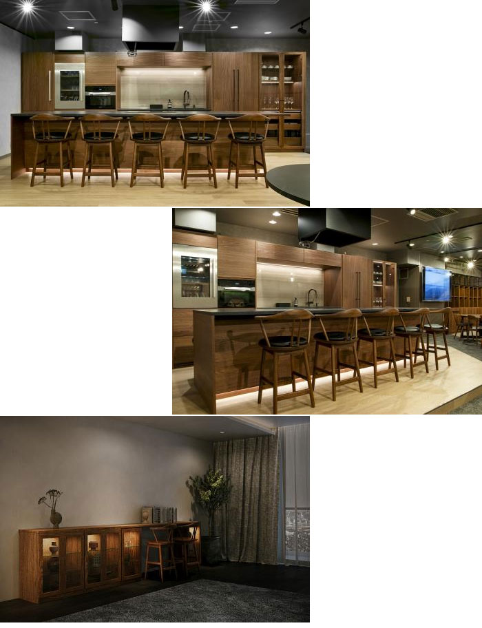 マスターウォール ブループリント シェイニー カウンターチェア CEINAE COUNTER CHAIR SH730 ウォールナット 北海道オーク Masterwal エディションストア福井 [2]