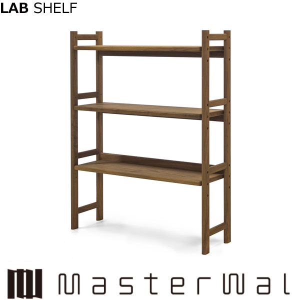 マスターウォール ショップ福井 ラボ シェルフ LAB SHELF (W900×D285×H1150) LBSF9011 学習デスク ウォールナット Masterwal エディションストア福井のサムネイル