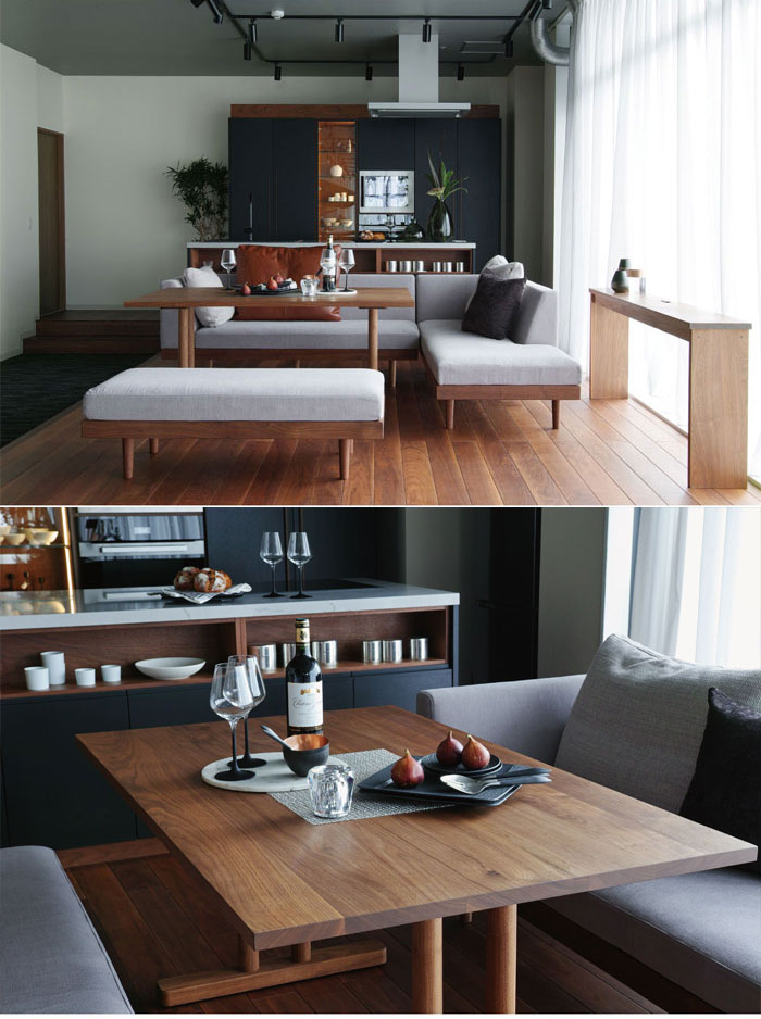 マスターウォール チル ローダイニングテーブル CHILL LOW DINING TABLE CHLD Masterwal エディションストア福井 ※メーカー直送品 [3]