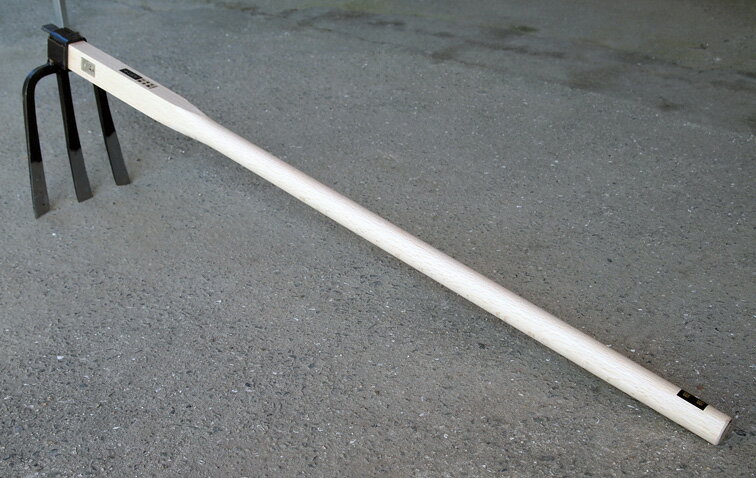 ■播州三木産 高級手打 鍛造 三本爪備中鍬 (N202-C) 1050mm柄 大型 先巾 山林用 農業 園芸 くわ クワ