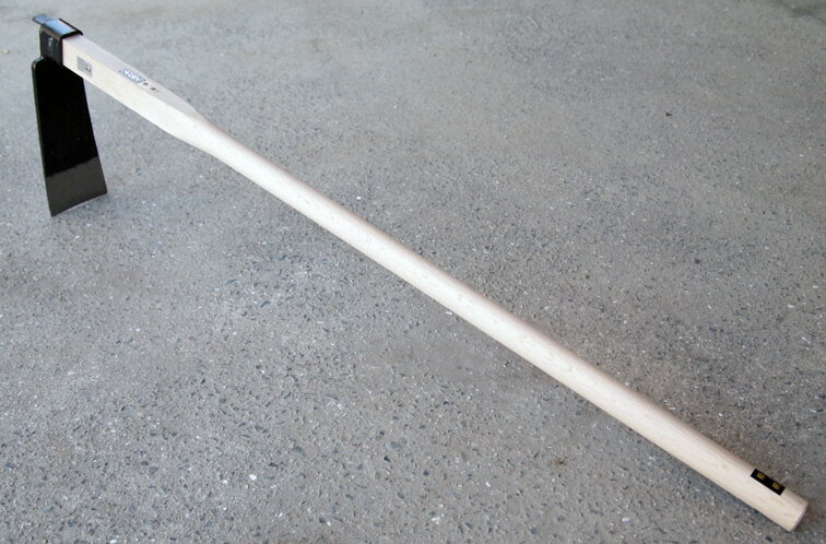 乐天商城 - ▲播州三木産 高級手打 鍛造 唐鍬 (N200-A) 1050mm柄 大型 普通巾 山林用 農業 園芸 くわ クワ