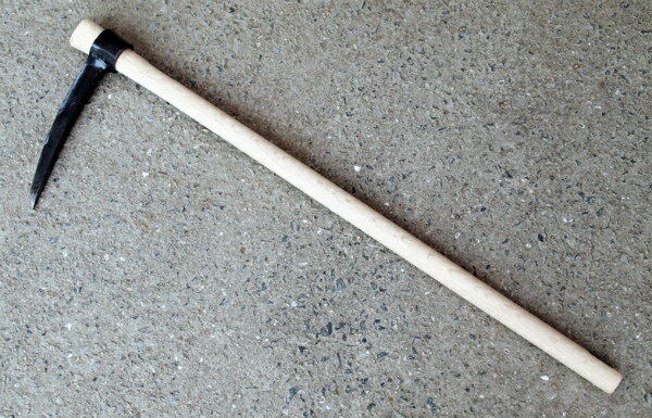 ■播州三木産 高級手打 鍛造 一本爪鍬 (N221) 760mm柄 中型 山林用 農業 園芸 くわ クワ