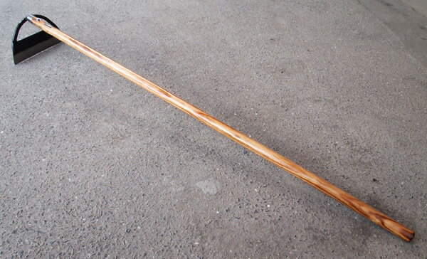 ▲播州三木産 高級手打 鍛造 草削り (N302A) 1350mm柄 山林用 農業 園芸 くわ クワ 鍬