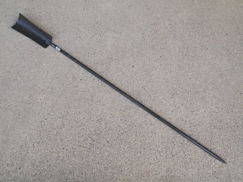 ▲播州三木産 高級手打 鍛造 山芋堀 角 大 (N502) 1250mm柄 山林用 農業 園芸 くわ クワ 鍬