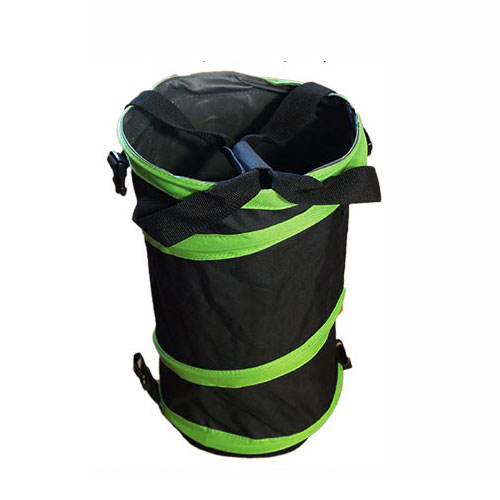 Rakuten - ■(08115) スプリングダストバッグ 容量20L 耐荷重18kg 土のう袋用 ゴミ箱