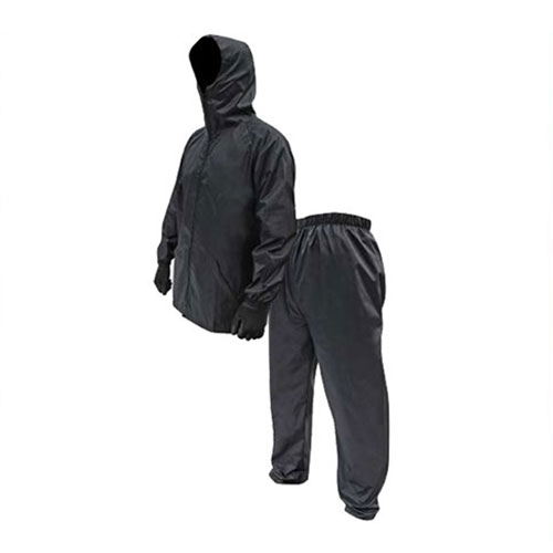 ■ケイワーク 前開きヤッケ W-320 上下セット ブラック Lサイズ 黒 雨カッパ 作業服 現場作業 ■ケイワーク 前開きヤッケ W-320 上下セット ブラック Lサイズ 黒 雨カッパ 作業服 現場作業