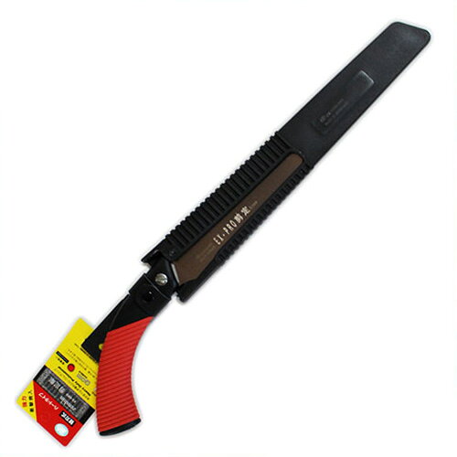 衝撃焼入により抜群の硬さと弾性を実現！！ ゼンシン EXPRO 替刃式剪定鋸 本体 210mmNo.404 ■商品特徴■ 手が滑らず疲れにくいゴムグリップ！ 衝撃焼入により抜群の硬さと弾性を実現！！ 刃の表面にはヤニがつきにくく、サビにくい特殊表面処理が施されています。 ネジ1個によるカンタン替刃式！！ 仕様 品名 ゼンシン EXPRO 替刃式剪定鋸 本体 210mm 品番 404 JANコード 4990310020170 サイズ 210mm