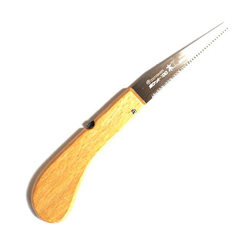 ★【ネコポス便送料250円】播州三木 ゼンシン 折込鋸 (No.631) ポケット100 木工用のこ 100mm のこぎり ..