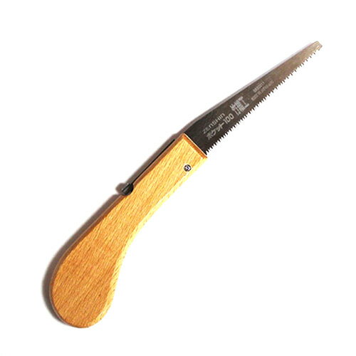 ★【ネコポス便送料250円】播州三木 ゼンシン 折込鋸 (No.632) ポケット100 竹細工用のこ 100mm のこぎ..