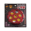 ★【ネコポス便送料250円】一撃 ダイヤモンド溝入れカッター (5-0139) V字型 外径100mm コンクリート モルタル 壁面 ひび割れ補修