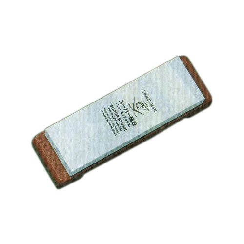 ■ナニワ研磨工業 天然砥石の研ぎ味 スーパー砥石台付 S10000 仕上用 刃研ぎ 包丁用 包丁研ぎ用 大工道具用 大工用 鑿 鉋 切出小刀 切れ味 切味 刃付け キッチン IN-2290