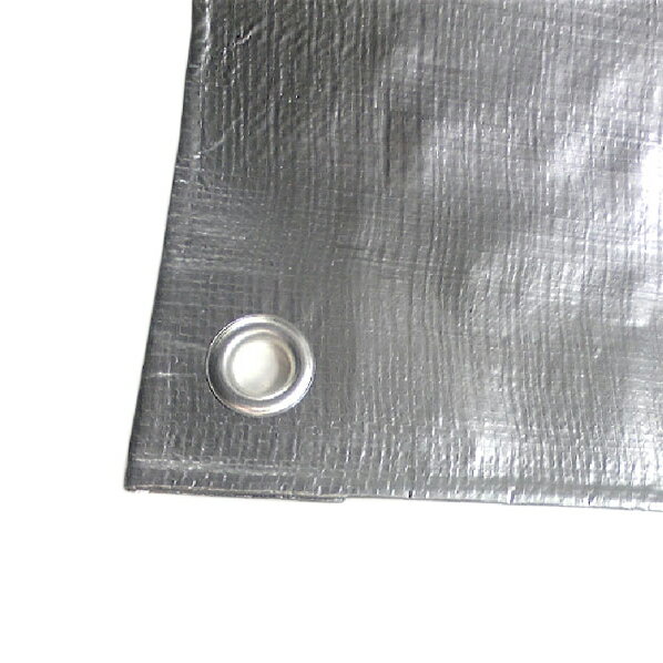 ■万能防水シート エースシート (#4000) 3.6m 中 UV劣化防止 UVシルバーシート