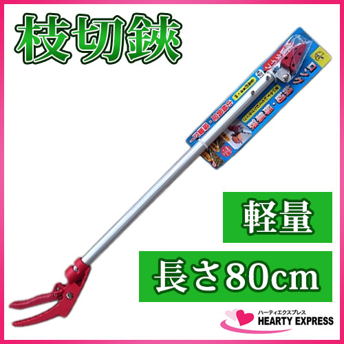 ■ロング枝切鋏 80cm (TS-80) 軽量タイプ 小枝剪定 採果 枝切り 採集鋏