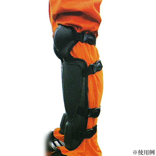 ■「極」 草刈り用防護レガース HT-R001-BK ポリエチレンガード