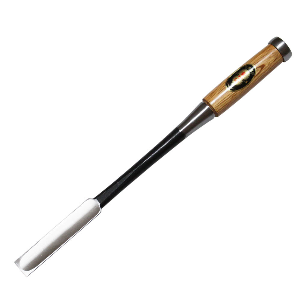 Chisels - ■播州三木 のみ勝 穴屋鑿 赤樫柄 八分(24mm) 全長約410mm 大工道具 のみ ノミ