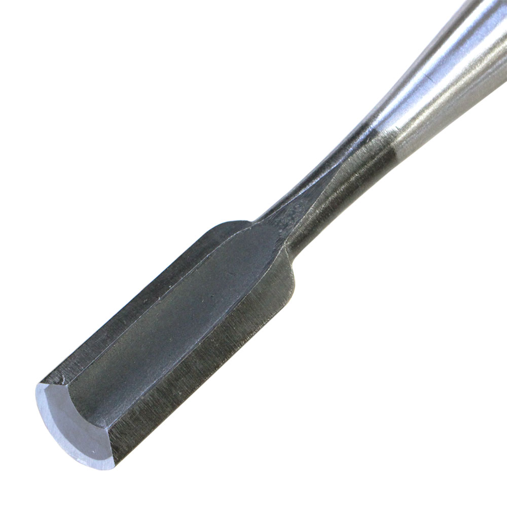 ■播州三木 のみ勝 裏丸追入鑿 赤樫柄 八分(24mm) 大工道具 のみ ノミ 追入丸鑿(裏丸)