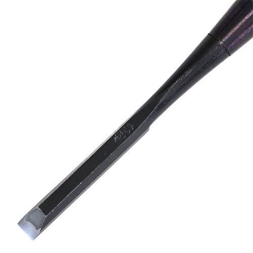 ■播州三木 高芝郁夫鑿製作所 高道 追入鑿 赤樫柄 白鋼 一枚裏 三分(9mm) 一枚裏 黒裏 スリ合わせ無し 手打ち桂 関東柄合わせ 大工道具