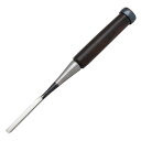 ■播州三木 木成追入鑿 黒檀柄 一枚裏 二分(6mm) フジカワ のみ ノミ 大工道具 職人用 本職用