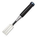 ■播州三木 木成追入鑿 黒檀柄 三枚裏 一寸(30mm) フジカワ のみ ノミ 大工道具 職人用 本職用