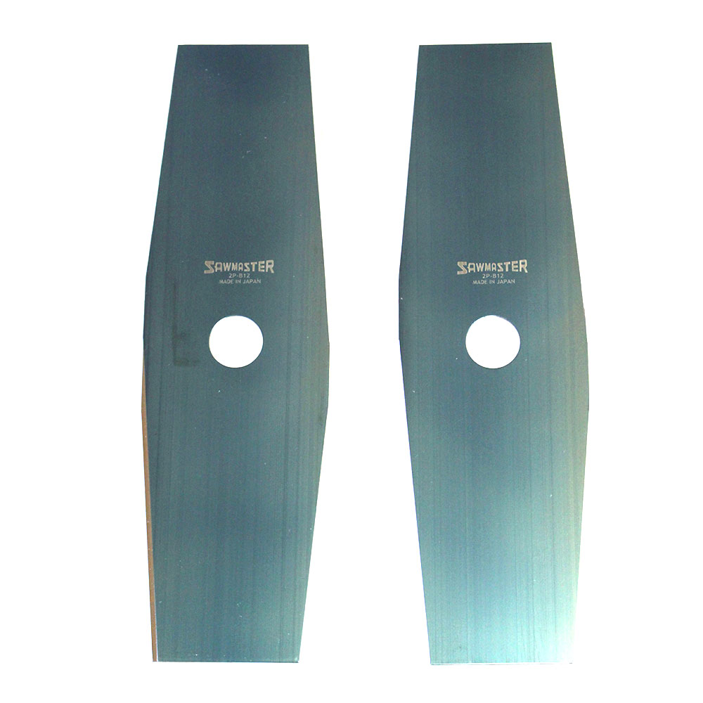 KYK 刈払機用プロペラ刃 305mm×2P 2枚組×1セット No.2P-B12 磨き仕上げ 光輝青仕上げが施された刈払機用のプロペラ刃です！！ い草、芝生、土手等の草刈り、雑草刈りに最適です！ 定番のロングセラー商品です！ 仕様 品名 KYK 刈払機用プロペラ刃 305mm×2P 2枚組×1セット No.2P-B12 品番 No.2P-B12 JANコード 4948292000222 本体サイズ（概略寸法） 直径305mm、材厚1.6mm 数 2枚組×1セット 用途 い草、芝生、土手等の草刈り、雑草刈り