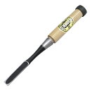 ■五百蔵 追入鑿 芯持樫柄 手打ち桂 スリ合わせ無し 一枚裏 四分(12mm) 大工道具 のみ ノミ