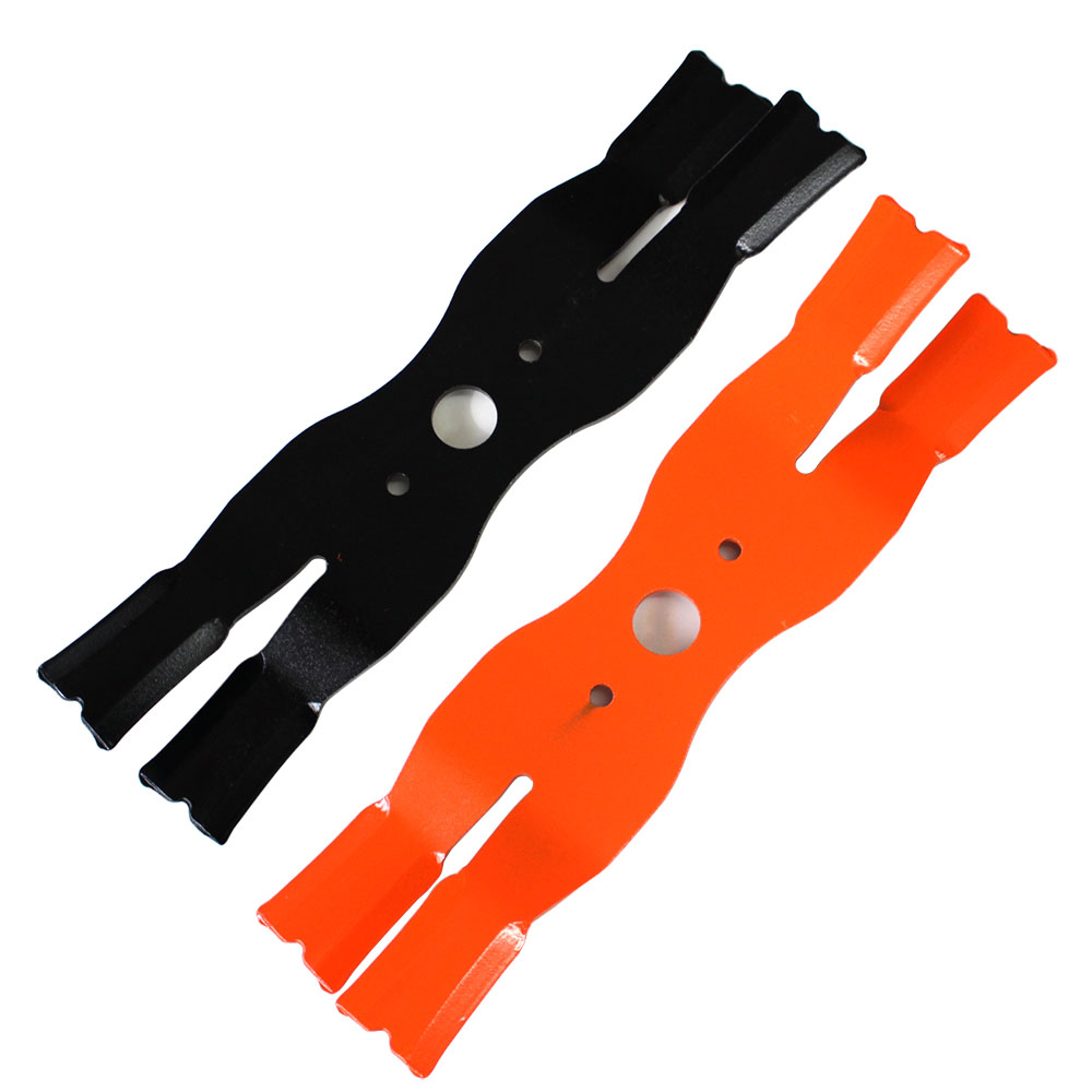 ■自走式草刈機用バーナイフ 替刃 (98002) スーパーXモア350 355mm (2本組)×1セット アイウッド オーレック ウイングモア 草刈り 刈り払い 刈払い 畔草刈り