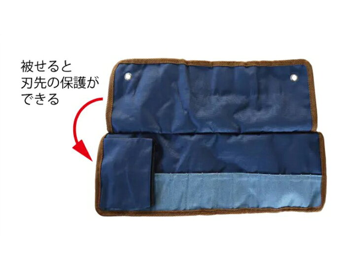 ■スターエム (No.7001) ドリルロールバッグミニ デニム地 道具収納 インパクトビッ...