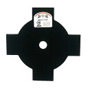 ■【まとめ買いがお得!!】YM印 (01020) 230×1.4×4P 黒 紙箱入×25枚 刈払機用回転刈刃 切込刃4枚刃 SK85 草刈り 日本製 JIS規格...