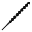 ■スターエム アースドリル園芸用 (30-250) 25mm 全長330mm ネジ丈240 軸径10mm 電気ドリル用 電動ドリル用 園芸用支柱 電柵ポール 穴あけ 下穴 STAR-M