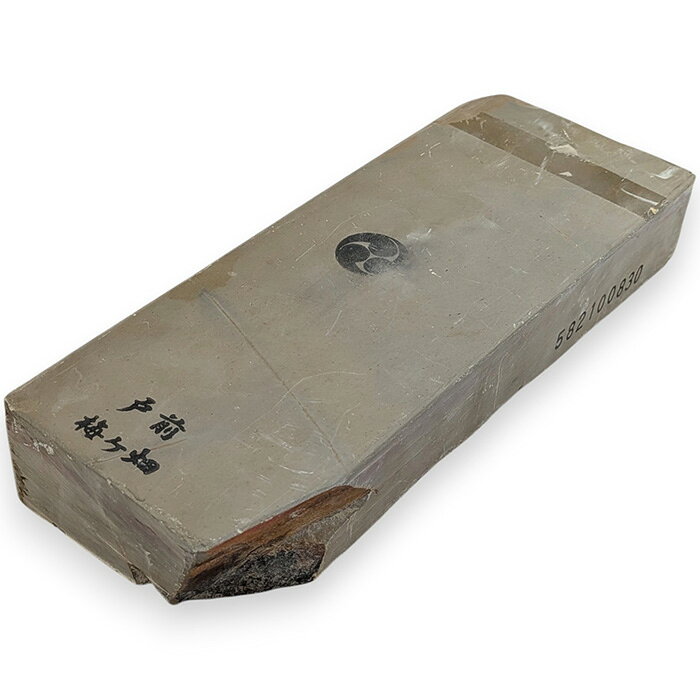 ■【限定価格】 京都産 天然砥石 No.582 梅が畑戸前 刃研ぎ 包丁研ぎ 刃物研ぎ 仕上砥石