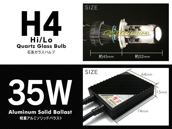 アトレー ワゴン 7 簡単取付 HID H4 35W 【送料無料】HIDキットモデル信玄