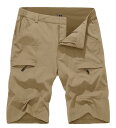 ハーフパンツ メンズ 速乾 ゴルフウェア 夏 作業着 半ズボン 撥水 アウトドア ショートパンツ 登山用 釣り用 短パン トレッキング 5分丈パンツ ストレッチ