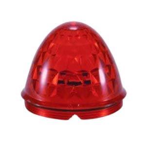 ジェットイノウエ(JET) トラック用品 JB製バスマーカーランプ 輝ら 対応レンズ 紅茶色 1個入 632229 63..