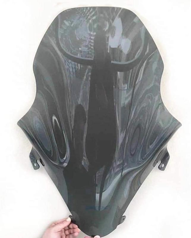 YUANYE ホンダ PCX 125 150用 オートバイフロントガラス デフレクター 2018-2019 変更モデル