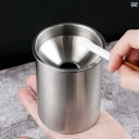 灰皿 おしゃれ 車載用ステンレス製灰皿、蓋つきで飛び散りを防止。創意豊かな個性的な車内インテリアアイテム。レトロなデザイン。(3)