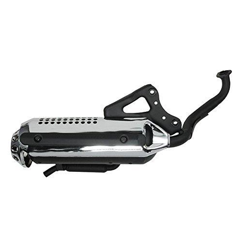 バイクパーツセンター(Bike Parts Center) 規制後マフラー メッキカバー ホンダ ライブDio /ZX AF34 AF35 200202