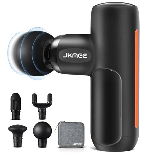 JKMEE 筋膜リリースガン ハンディガン【最新アップグレード・ミニ筋膜ガン】自適応モード シリコンヘッド4つ 8mm振幅 5段階強力振動 リリースガン 筋膜リリース 筋膜ガン 最速3200回/分 Type-C JKMEE 筋膜リリースガン ハンディガン【最新アップグレード・ミニ筋膜ガン】自適応モード シリコンヘッド4つ 8mm振幅 5段階強力振動 リリースガン 筋膜リリース 筋膜ガン 最速3200回/分 Type-C