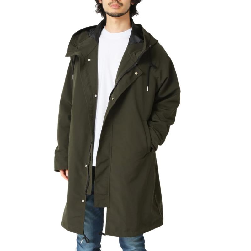 [アーケード] モッズコート メンズ スプリングコート ミリタリー ロング コート ライトアウター 防風 春 秋