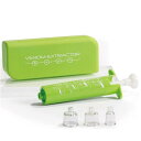UOPR ポイズンリムーバー セット 毒吸引器 強力吸引 虫 蚊 ハチ アブ ヒル アウトドア 応急処置 コンパクト カップ付き ベノムエクストラクター コンパクト 携帯ケース付 応急処置 救急(4)