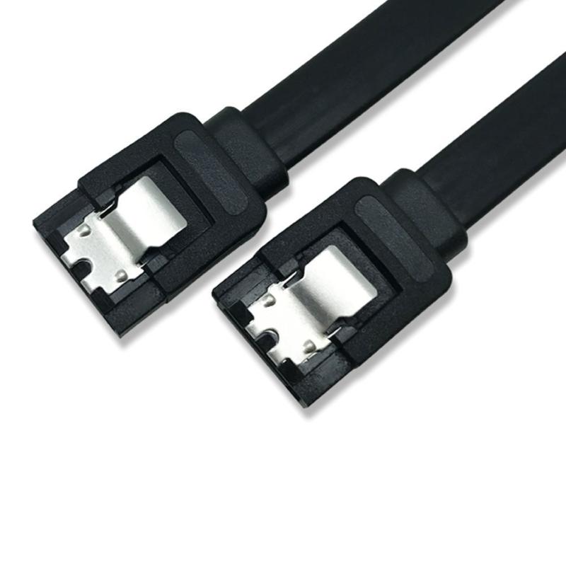 SATA ケーブル 6本セット 高速 6Gbps SATA3 ケーブル シリアルATA3 抜け防止 ラッチ付き SATA III cable ストレート