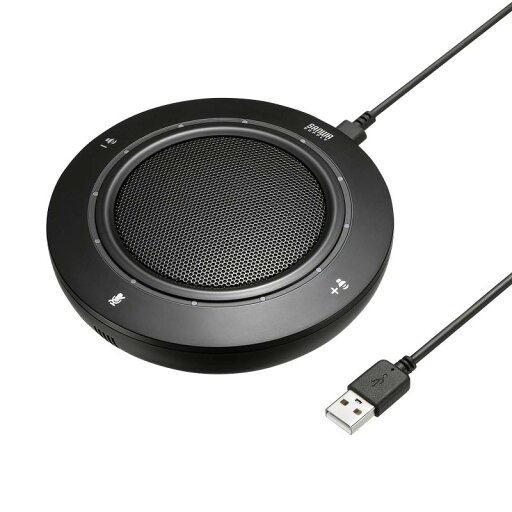 サンワサプライ(Sanwa Supply) USBスピーカーフォン マイク WEB会議 テレワーク 有線USB接続 Teams・Zoom・Skype対応 MM-MC36 ブラック サンワサプライ(Sanwa Supply) USBスピーカーフォン マイク WEB会議 テレワーク 有線USB接続 Teams・Zoom・Skype対応 MM-MC36 ブラック