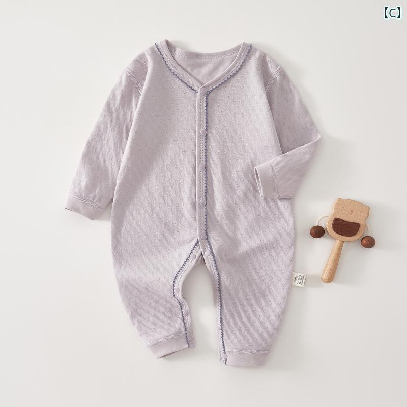 ベビー服 パジャマ ルームウェア ベビー 春秋服 綿 新生児 ロンパース 春服 ボトム パジャマ セット 1ヶ月 春 ジャンプスーツ