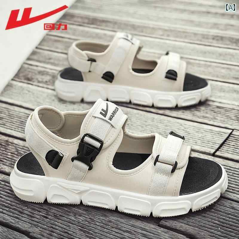 履き心地抜群 メンズ サンダル ウォリアー サンダル メンズ 夏 2025新 スタイル アウトドア ドライビング メンズシューズ 厚底 スポーツ カジュアル ビーチ シューズ